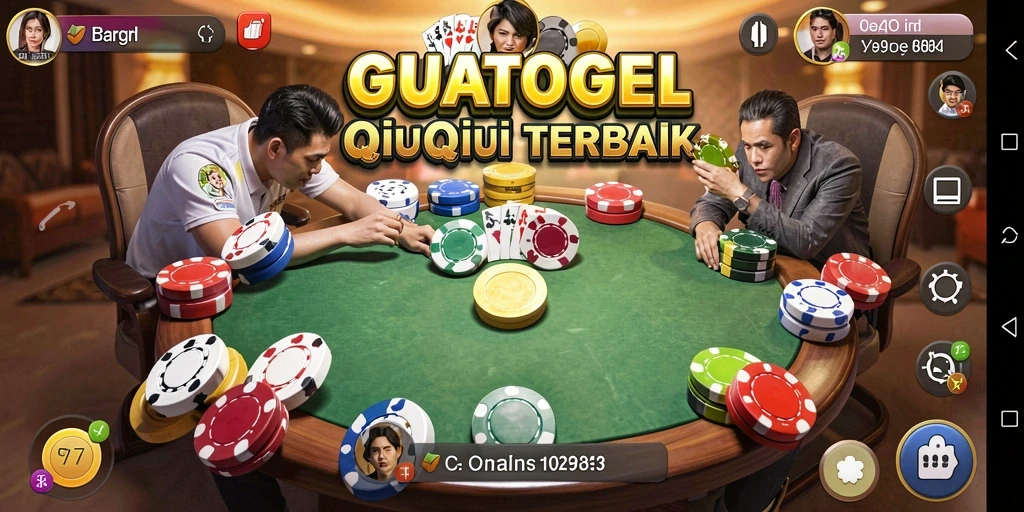 Tampilan gameplay seru QiuQiu yang menegangkan.