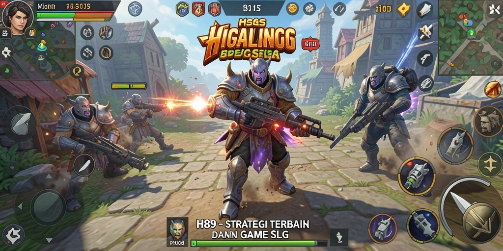 Tampilan gameplay H89 yang penuh strategi dan pertempuran epik.