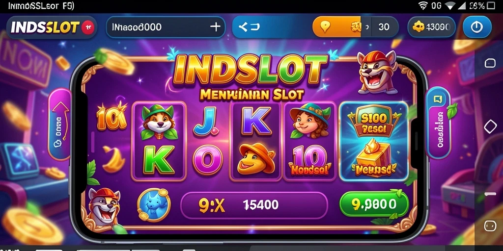 Tampilan gameplay slot INDSLOT yang mengesankan dan menarik.