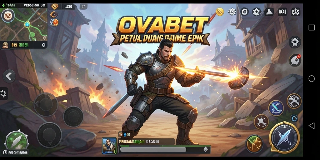 Tangkapan layar utama OVABET menampilkan adegan pertarungan yang mendebarkan.
