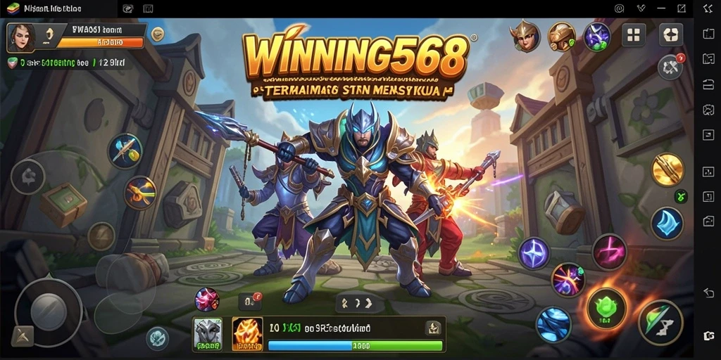 Gameplay strategis yang mendebarkan dalam WINNING568.